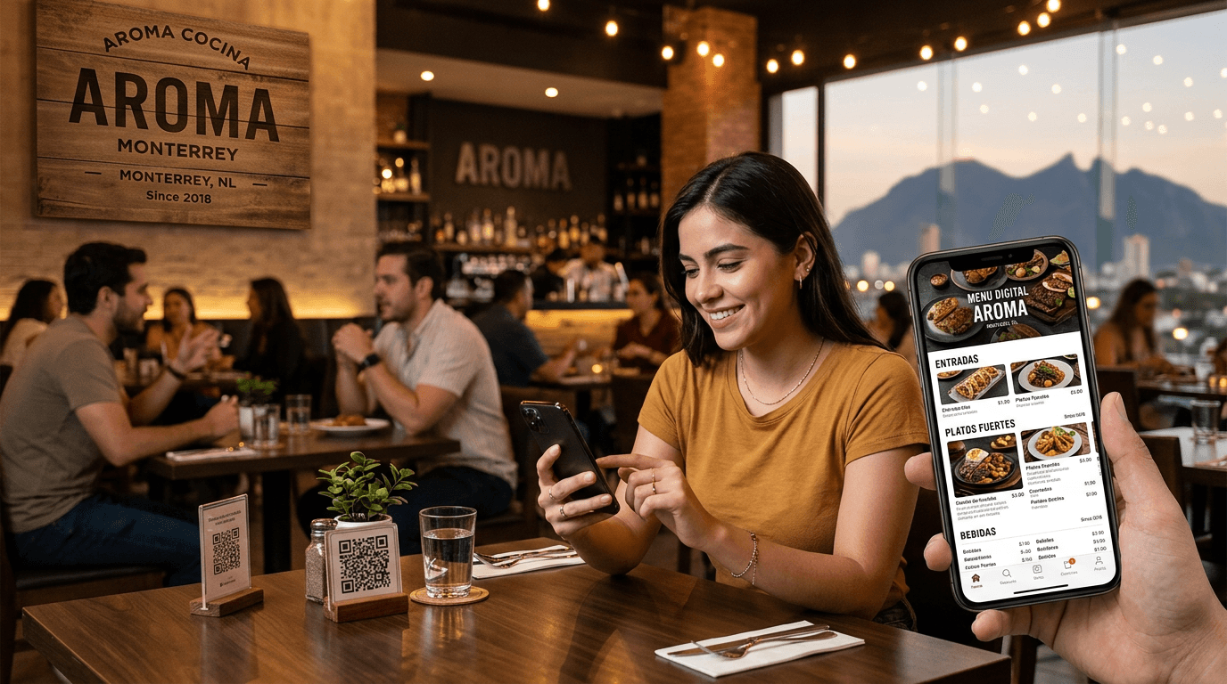 Todo sobre menu digital para restaurantes en monterrey
