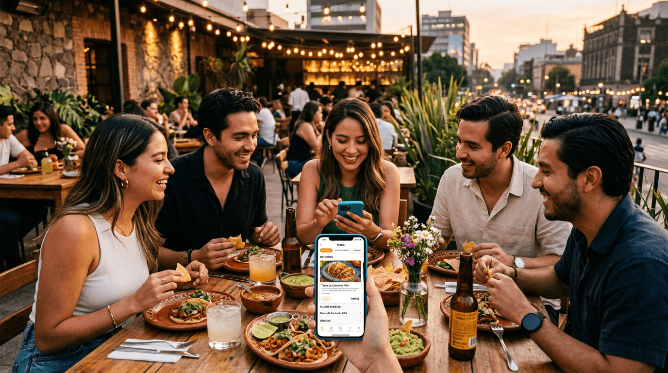Todo sobre ejemplos menu digital restaurante en Mexico